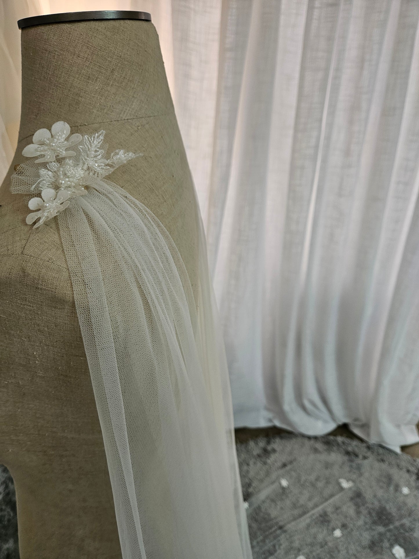 Floral Detailed Wings