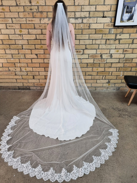 Long Lace Veil