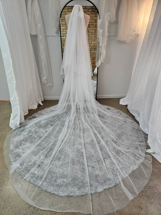 Long Two-Tiered Classic Veil