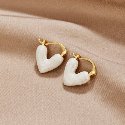 Pure Love Heart Earrings